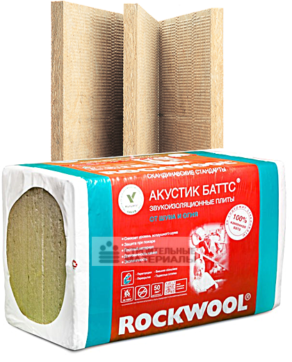 Звукоизоляция rockwool. Утеплитель Роквул (Rockwool) Акустик Баттс. Шумоизоляция Роквул Акустик Баттс 50. Rockwool Акустик Баттс 100. Каменная вата Акустик Баттс.