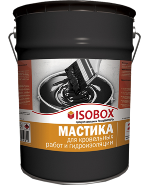 Мастика ISOBOX кровельная (22 кг; 24 л.)