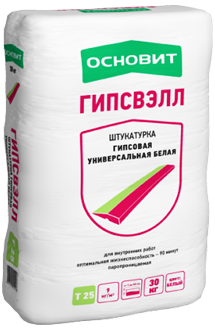 Основит Гипсвэлл PG25 W Универсальная Белая